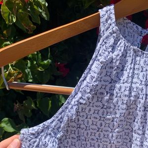 Cute Patterned Old Navy Blouse